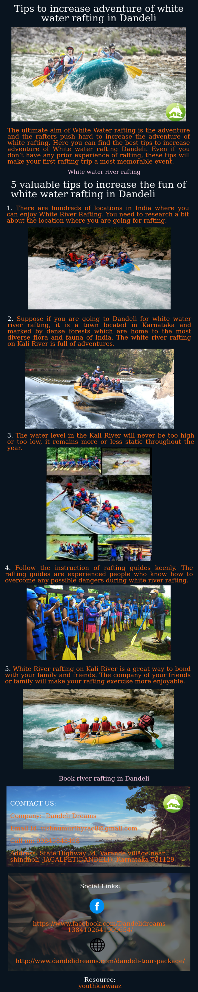 Valuable tips to increase the fun in white water rafting